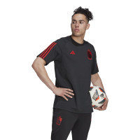 adidas België T-Shirt 2022-2024 Zwart Rood