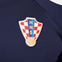 Nike Kroatië Strike Trainingstrui 2022-2024 Donkerblauw Rood