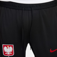Nike Polen Strike Trainingsbroek 2022-2024 Zwart Rood