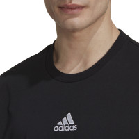 adidas Duitsland Icon T-Shirt 2022-2024 Zwart Wit