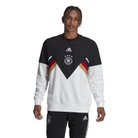 adidas Duitsland Icon Crew Sweater Trainingspak 2022-2024 Zwart