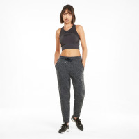 PUMA Evostripe Sweat Trainingsbroek Dames Donkergrijs Zwart