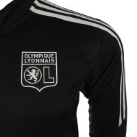 adidas Olympique Lyon Trainingstrui 2022-2023 Zwart