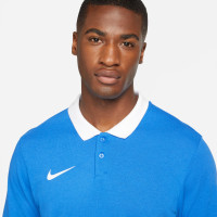 Nike Park 20 Polo Blauw Wit