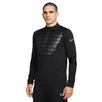 Nike Therma-Fit Academy Trainingstrui Zwart Wit