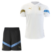 PUMA Uruguay Trainingsset 2022-2024 Wit Blauw Zwart