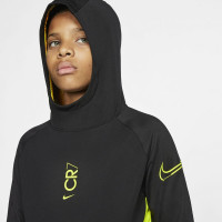 Nike CR7 Dry Hoodie Kids Zwart Geel