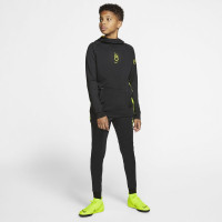Nike CR7 Dry Hoodie Kids Zwart Geel