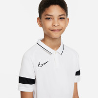 Nike Dri-Fit Academy 21 Polo Trainingsset Kids Wit Zwart