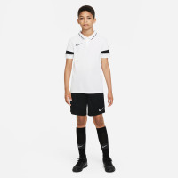 Nike Dri-Fit Academy 21 Polo Kids Wit Zwart