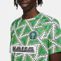Nike Nigeria Pre Match Trainingsshirt 2022-2024 Groen Zwart