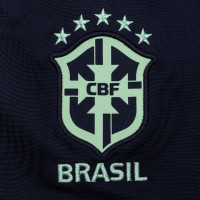 Nike Brazilië Academy Pro Trainingsbroekje 2022-2024 Kids Donkerblauw Groen