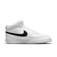Nike Court Vision Mid Next Nature Sneakers Wit Zwart