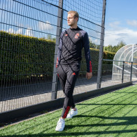 adidas België Trainingsbroek 2022-2024 Zwart Rood