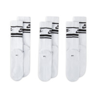 Nike Everyday Essential Sports Socks 3-Pack White Black