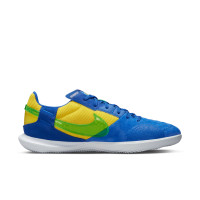 Nike Streetgato Straatvoetbalschoenen Blauw Groen Geel