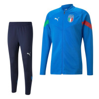 PUMA Italie Trainingspak 2022-2024 Blauw Donkerblauw