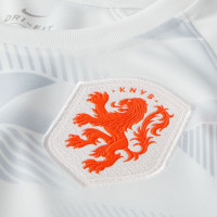 Nike Nederland Pre Match Trainingsshirt 2020-2022 Kids Wit