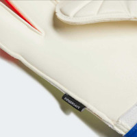 adidas Predator Match Fingersave Keepershandschoenen Wit Geel Oranje Blauw