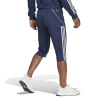 adidas Tiro 23 3/4-Trainingsbroek Blauw