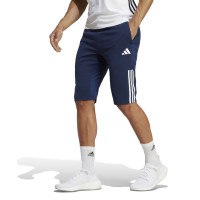 adidas Tiro 23 Competition 1/2 Trainingsbroek Donkerblauw