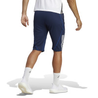 adidas Tiro 23 Competition 1/2 Trainingsbroek Donkerblauw