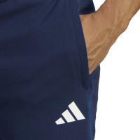 adidas Tiro 23 Competition 1/2 Trainingsbroek Donkerblauw