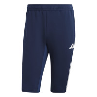 adidas Tiro 23 Competition 1/2 Trainingsbroek Donkerblauw