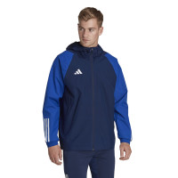 adidas Tiro 23 Competition Allweather Jack Donkerblauw Blauw