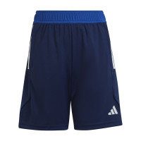 adidas Tiro 23 Competition Trainingsbroekje Kids Donkerblauw Blauw