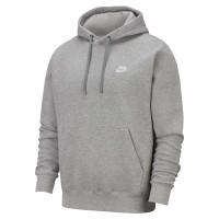 Nike Sportswear Club Fleece Hoodie Grey White