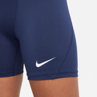 Nike Pro Dri-Fit Strike Slidingbroekje Dames Donkerblauw Wit