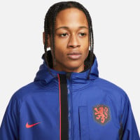 Nike Nederland Allweather Jack 2022-2024 Blauw Zwart Oranje