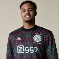 adidas Ajax Daily Paper Pre-Match Trainingstrui 2022-2023 Multicolor