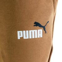 PUMA Essential+ 2 College Logo Trainingsbroek Fleece Club Bruin