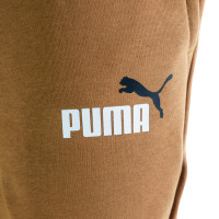 PUMA Essentials+ 2 Big Logo Hoodie Fleece Trainingspak Bruin