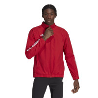 adidas Tiro 23 Competition Presentatie Trainingsjack Rood Wit