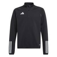 adidas Tiro 23 Competition Trainingstrui Kids Zwart Wit