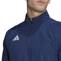 adidas Tiro 23 Competition Presentatie Trainingsjack Donkerblauw Wit