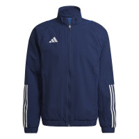 adidas Tiro 23 Competition Presentatie Trainingsjack Donkerblauw Wit