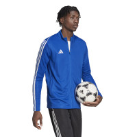 adidas Tiro 23 League Trainingsjack Blauw Wit