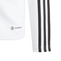 adidas Tiro 23 League Trainingsjack Kids Wit Zwart
