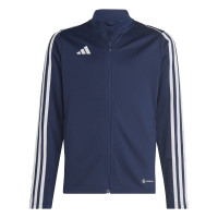 adidas Tiro 23 League Trainingsjack Kids Donkerblauw Wit