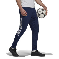 adidas Tiro 21 Full-Zip Trainingspak Donkerblauw Wit