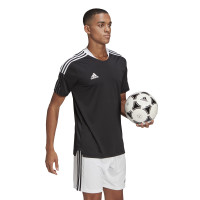 adidas Tiro 21 Voetbalshirt Zwart Wit