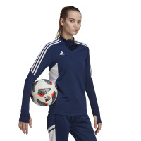 adidas Condivo 22 Trainingstrui Dames Donkerblauw Wit