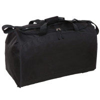 Teamtas medium 60 cm zwart incl. 2-zijdig opdruk
