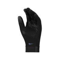 Nike Therma-FIT Academy Gloves Dark Grey Black Blue