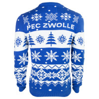 PEC Zwolle Kersttrui Donkerblauw Wit