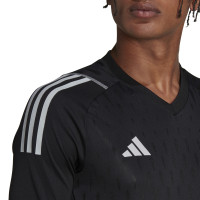adidas Tiro 23 Pro Keepersshirt Lange Mouwen Zwart Wit